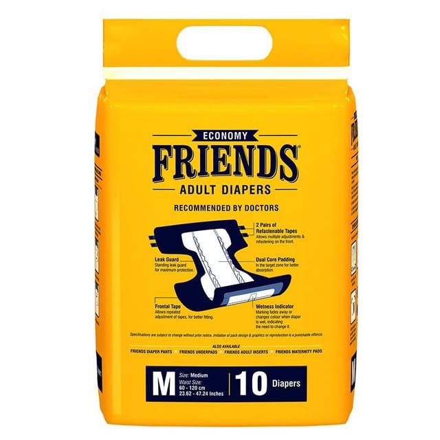 FRIENDS PREMIUM PULL UP PANTS 10NOS PACK – Fifty Plus