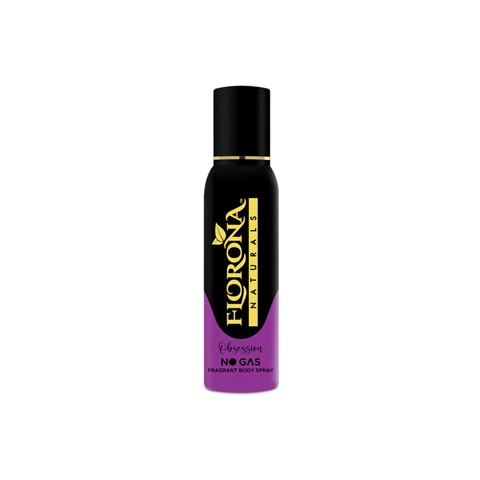 Florona Naturals Obsession No Gas Body Spray : 120 Ml