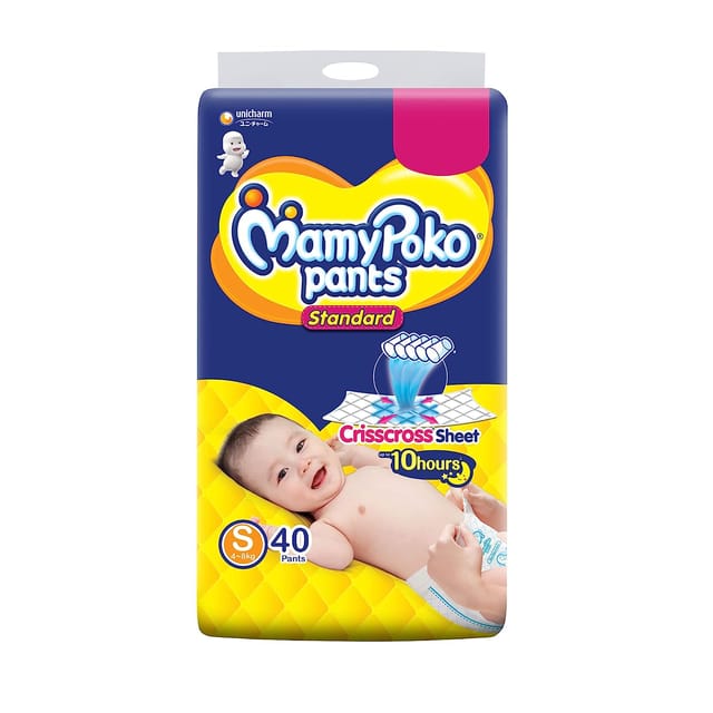 MamyPoko Pants Extra Absorb Diapers, New Born NB-17 (Pack of 17),Dispatch:  1 Day, Easy Returns Available In Case Of Any Issue